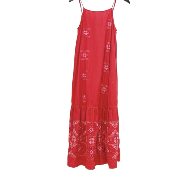 Zara Embroidered Maxi Dress - Picture 3 of 10